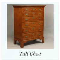 Three drawer nightstands