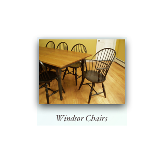 Windsor Chairs and Farm Table Colonial Chairs and Tables 18th Century Furniture