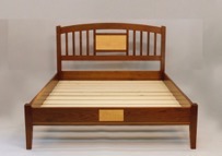 Custom Walnut Bed