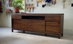 Claro Walnut Entertainment credenza