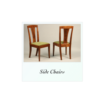Handmade Walnut Side Chair