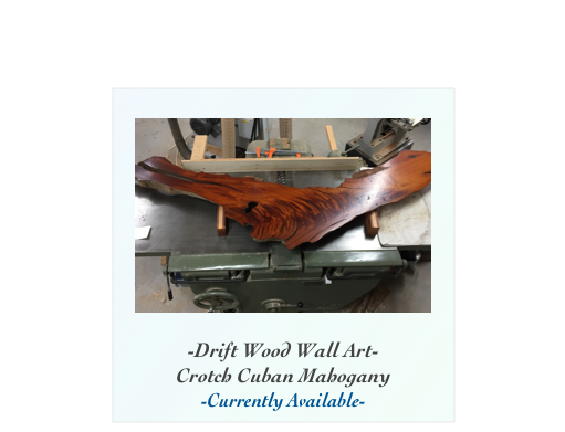 Cuban Mahogany DFrift Wood Wall Art