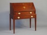 Slant Top Desk handmade of solid mahogany