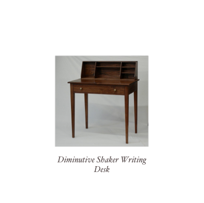 Diminutive Shaker Writing Desk