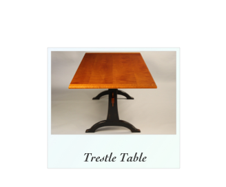 Handmade Trestle Table