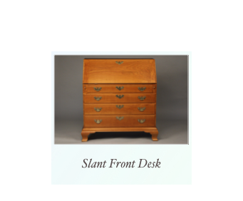 Handmade Shaker Slant top Desk