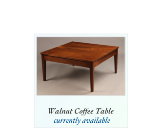 ￼
Walnut Coffee Table
 currently available
