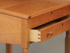 End Table in tiger maple