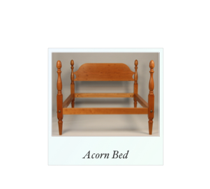 Reproduction Acorn Bed