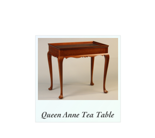 Connecticut Queen Anne Tea Table reproduction