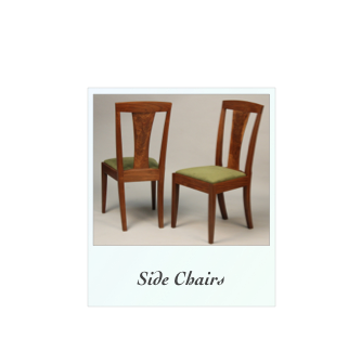 Handmade Walnut Side Chairs New ENgland Chair Maker
