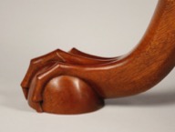 Philadelphia Tilt Top Tea Table with ball and claw feet